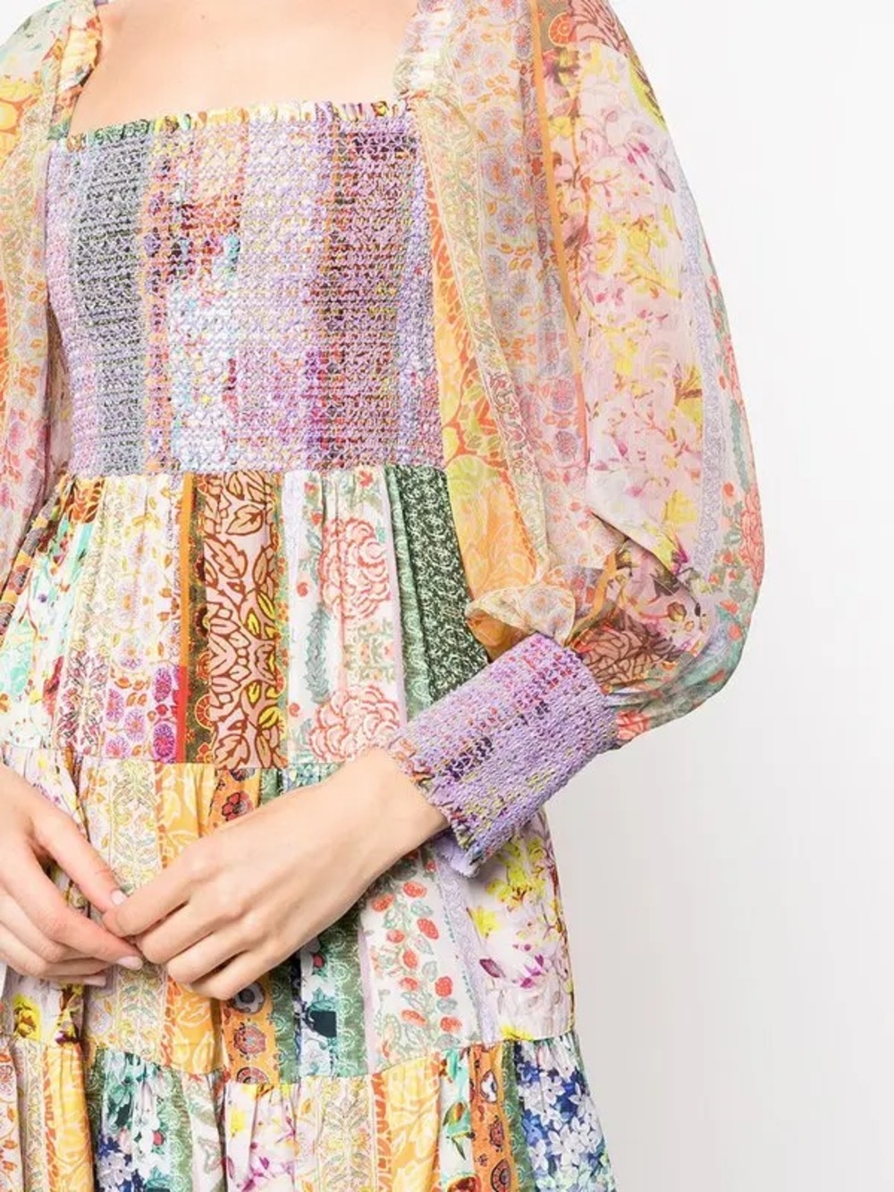 Alice + Olivia Rowen Tiered Mini Dre S - Picture 5 of 15